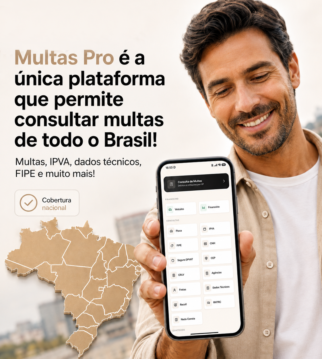 Consulte seu veículo com Multas Pro
