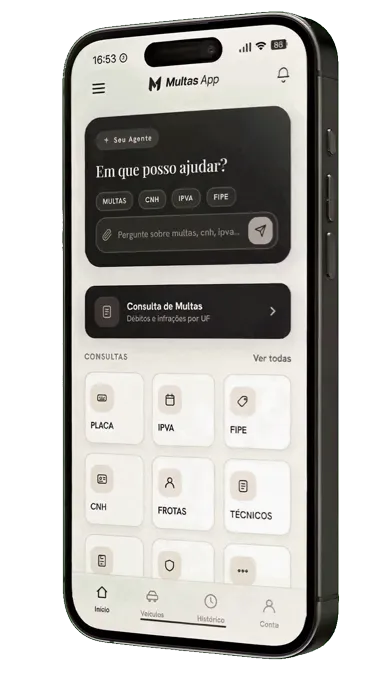 Aplicativo Multas Pro